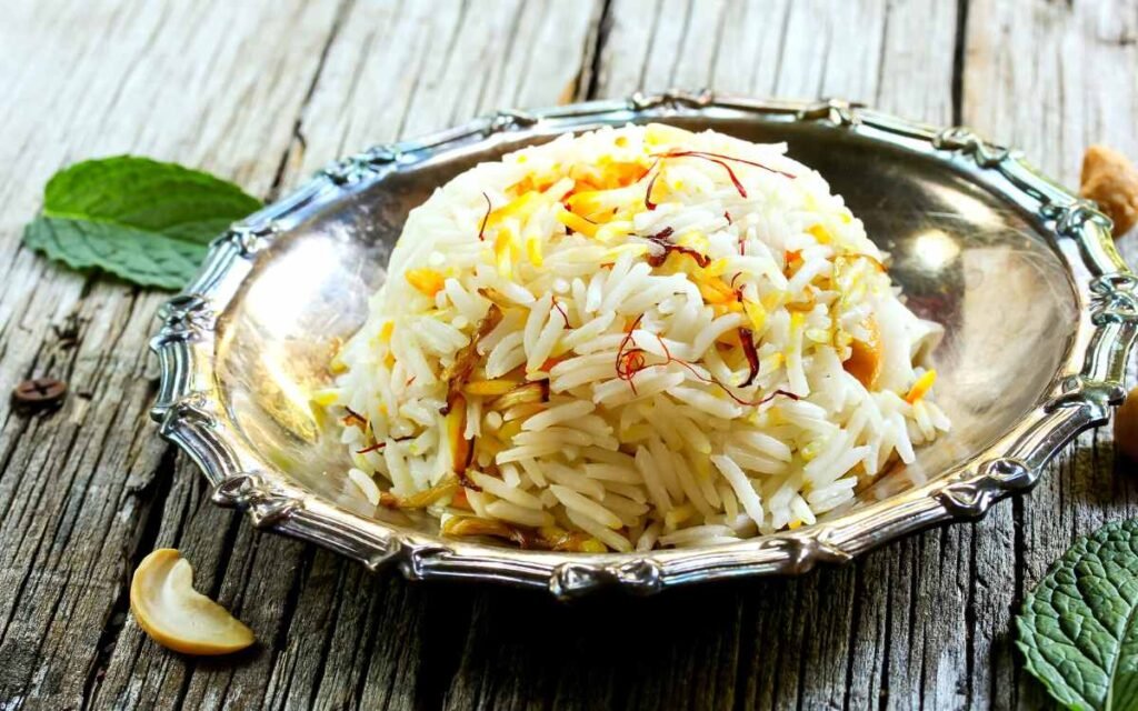 Saffron In Rice Dishes