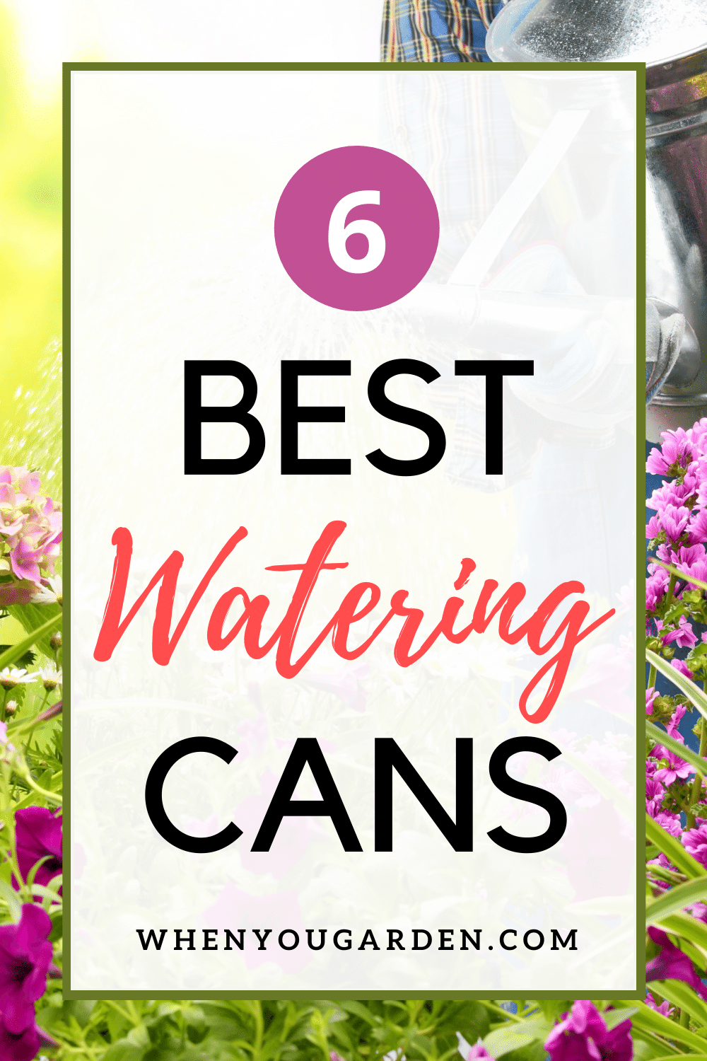 6 Best Watering Cans For Indoor and Outdoor Gardening